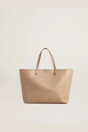 Golden Goose Pasadena Bag Color Tortora In Pelle Liscia Con Logo Dorato