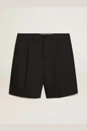 Golden Goose Bermuda Da Uomo In Cotone Di Colore Nero