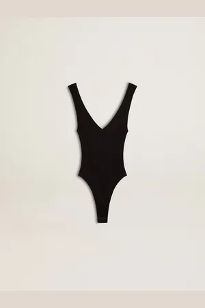 Golden Goose Body Da Donna Di Colore Nero Con Scollo A V