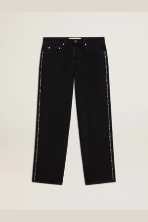 Golden Goose Jeans One Wash Da Uomo Di Colore Nero