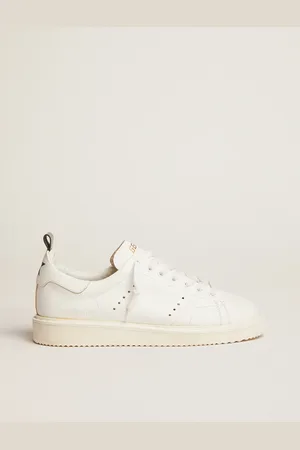 Golden Goose Sneakers Starter In Pelle Total White