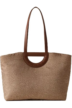 Borbonese Bouche Shopping bag borsa a spalla grande