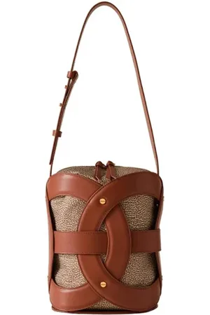 Borbonese All-Round borsa secchiello a spalla