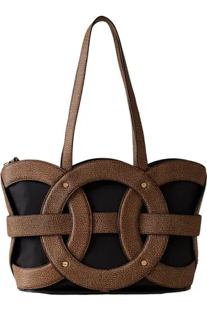 Borbonese All Round shopping bag borsa a spalla