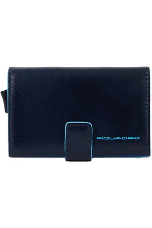 Piquadro Blue Square portatessere in metallo