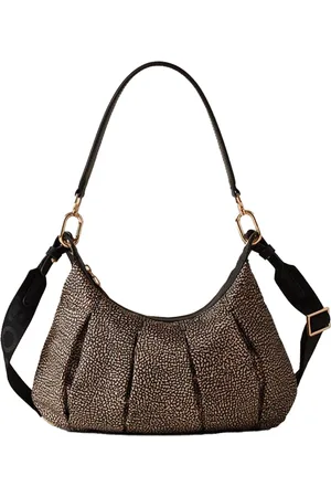 Borbonese Hobo Croissant borsa a spalla