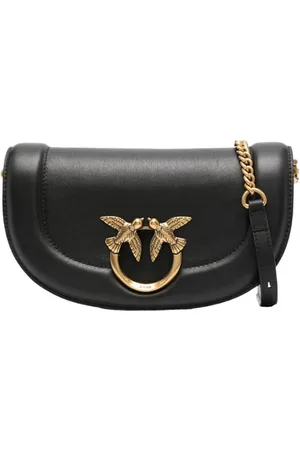 Pinko Round Click Baguette Mini Borsa a Tracolla