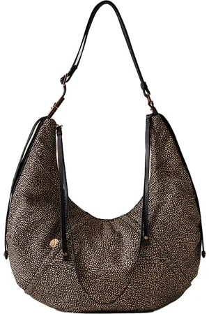 Borbonese Hobo Cortina borsa a spalla grande