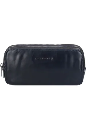 Piquadro Pochette in pelle a tre zip