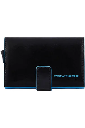 Piquadro Blue Square portatessere in metallo