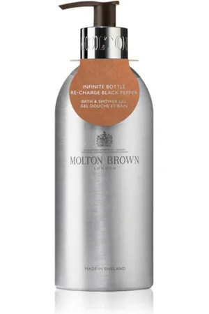 Molton Brown Re-charge Black Pepper - Infinite Bottled - Gel Doccia 400 Ml