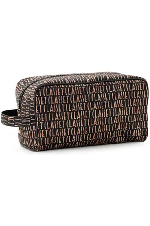 ALVIERO MARTINI 1A CLASSE Pochette - Beauty Uomo Raso Stampa Nero Geo Nero Geo