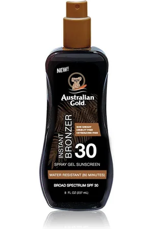 Australian Gold Protezioni Solari - Instant Bronzer Spray Gel - Spf30 237 Ml