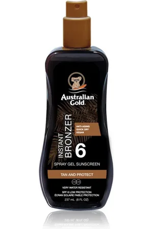 Australian Gold Protezioni Solari - Instant Bronzer Spray Gel - Spf6 237 Ml