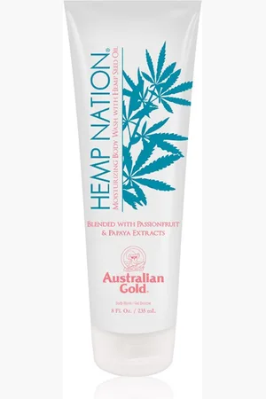 Australian Gold Hemp Nation - Blended With Passion Fruit & Papaya Extracts Body Wash 235 Ml