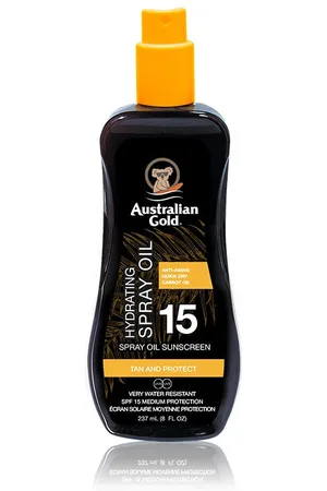 Australian Gold Protezioni Solari - Hydrating Spray Oil - Spf15 237 Ml