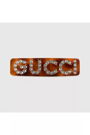 Gucci Donna Accessori per capelli - Fermaglio Per Capelli Con Cristalli