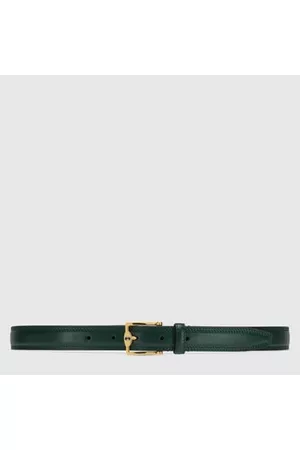 Gucci Uomo Cinture - Cintura Con Fibbia Rettangolare, Taglia 80