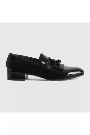 Gucci Uomo Scarpe stringate e mocassini - Mocassino Uomo Con Nappina, Taglia 42.5 IT