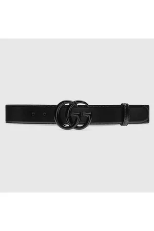 Gucci Uomo Cinture - Cintura Larga GG Marmont, Taglia 80