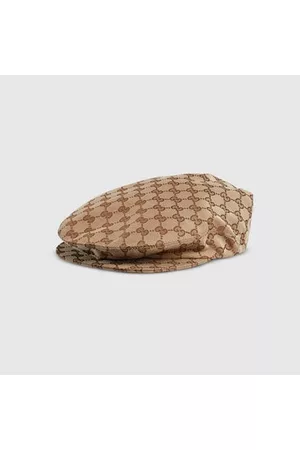 Gucci Uomo Cappelli con visiera - Cappellino Piatto In Tela Original GG, Taglia L