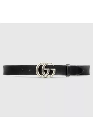Gucci Uomo Cinture vintage - Cintura In Pelle Con Fibbia Doppia G, Taglia 95