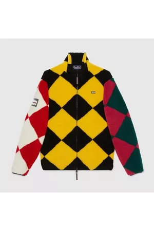 Gucci Giacche di pile - Pile Con Motivo A Quadri, Taglia S