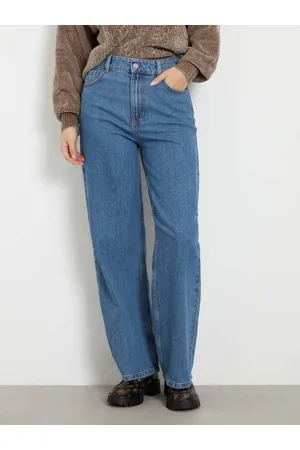 Guess Jeans Wide Leg A Vita Alta
