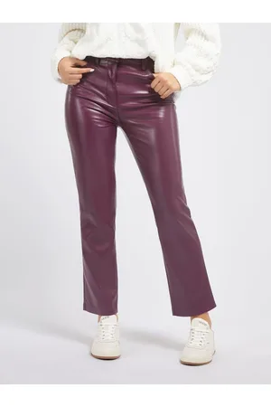 Guess Pantalone Straight In Similpelle