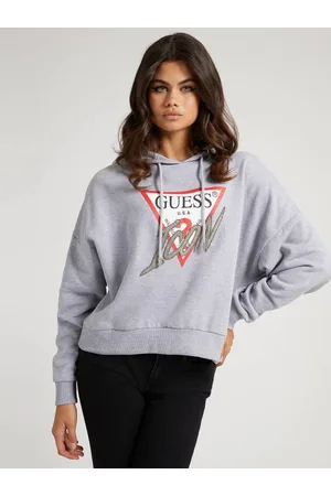 Guess FELPA ES23GU09 Bianco - Consegna gratuita   ! -  Abbigliamento Felpe Donna 69,30 €