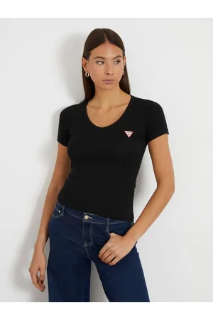 Guess T-Shirt Stretch Logo Triangolo Piccolo