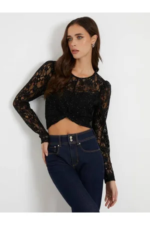 Guess Crop Top In Pizzo