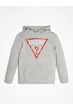 Guess Felpa Con Cappuccio Logo Triangolo