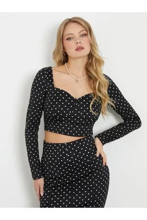 Guess Top Con Stampa A Pois