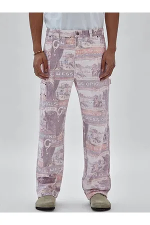 Guess Jeans Modello Carpenter Stampa All Over