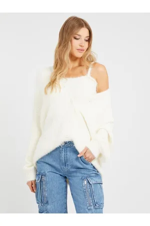 Guess Cardigan In Maglia Fuzzy