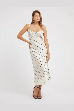 Guess Abito A Sottoveste Satin