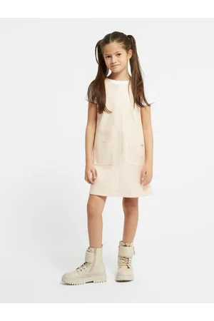 Guess Set T-Shirt E Salopette Similpelle