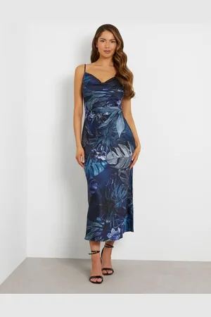 Guess Abito A Sottoveste Satin