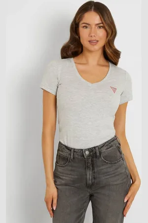 Guess T-Shirt Stretch Logo Triangolo Piccolo