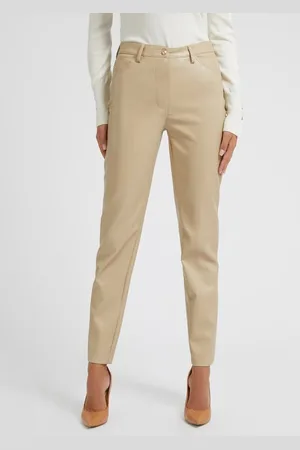 Guess Pantalone Dritto In Similpelle