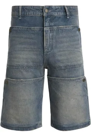 Guess Bermuda Jeans Relaxed A Vita Media