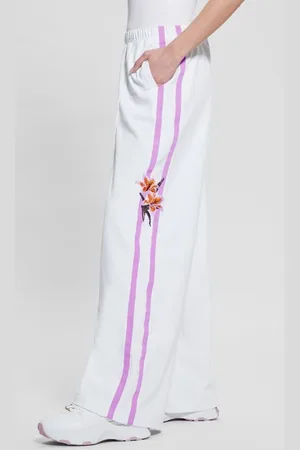 Guess Pantalone Straight Ricamo Floreale