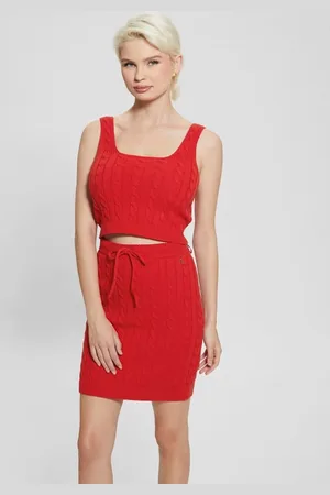 Guess Top In Maglia A Trecce