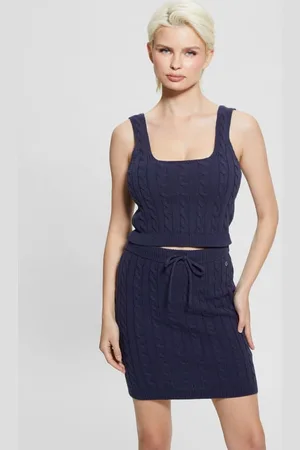 Guess Top In Maglia A Trecce