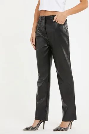 Guess Pantalone Straight In Similpelle
