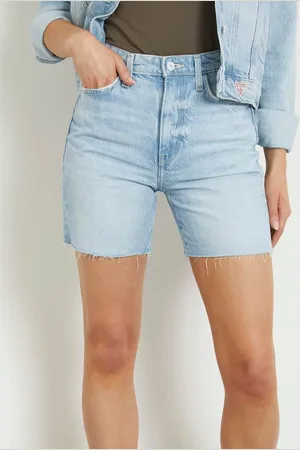 Guess Shorts Jeans A Vita Alta