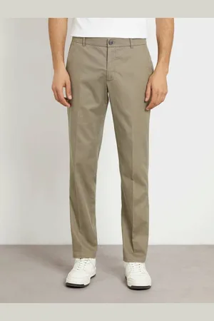 Guess Pantaloni Slim In Misto Lino