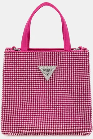 Guess Mini Borsa A Mano Con Strass Sofia