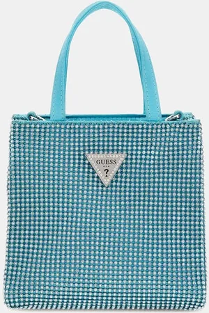 Guess Mini Borsa A Mano Con Strass Sofia